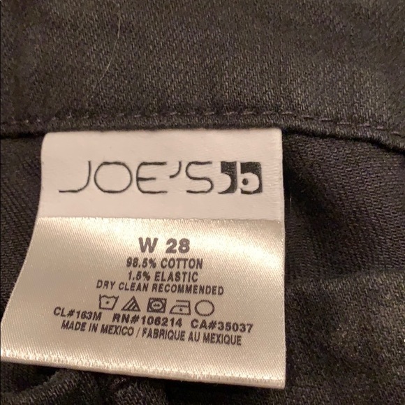 Joe’s Jeans black denim skirt 28 new - Picture 4 of 6
